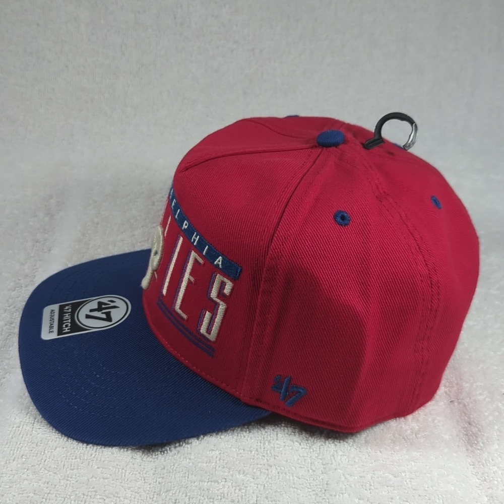 Philadelphia Phillies 47 Brand Cooperstown Hitch Snapback Adjustable Adult Hat - Picture 3 of 8